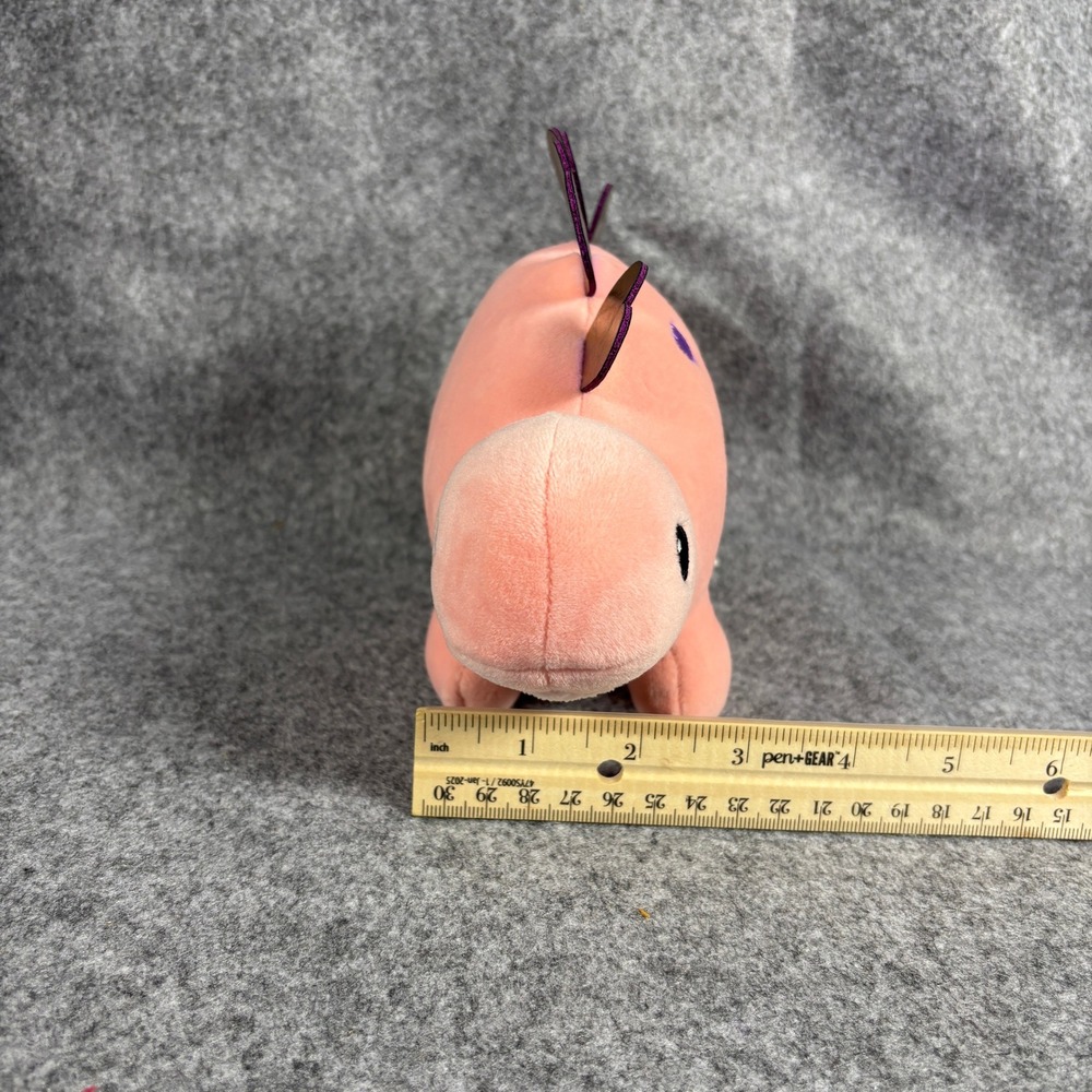 Walgreens Pink Dinosaur Heart Stegosaurus Plush Small Valentine Stuffed Toy 8"
